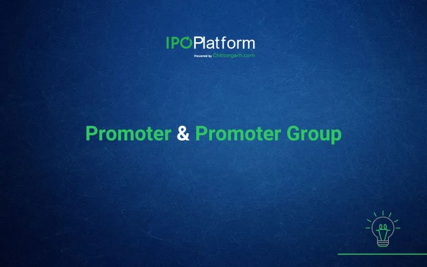 Promoter and Promoter Group Promoter and Promoter Group